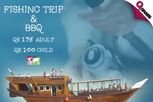At 50% off enjoy a Fishing Trip & BBQ Dinner on Friday August 24